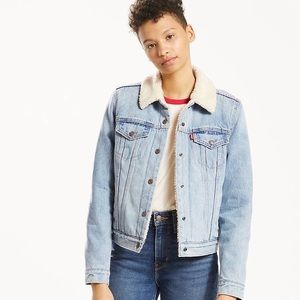 Vintage Style Levi Sherpa Jacket